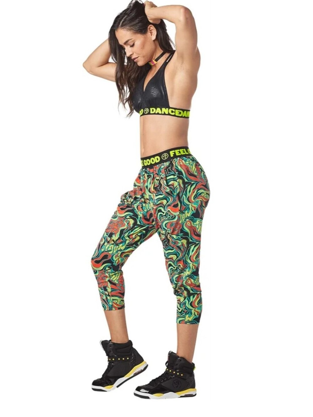 Zumba Women's Never Stop Dancing Harem Pants - M (Like New)